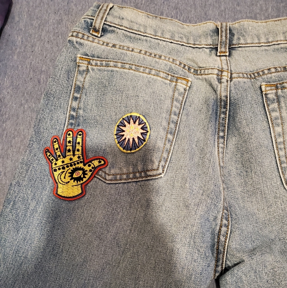 American apparel straight leg vintage jeans